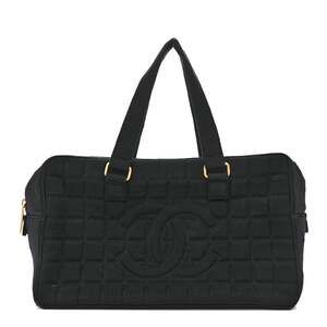 Chanel Jersey Square Quilted Bowler #250316C62B